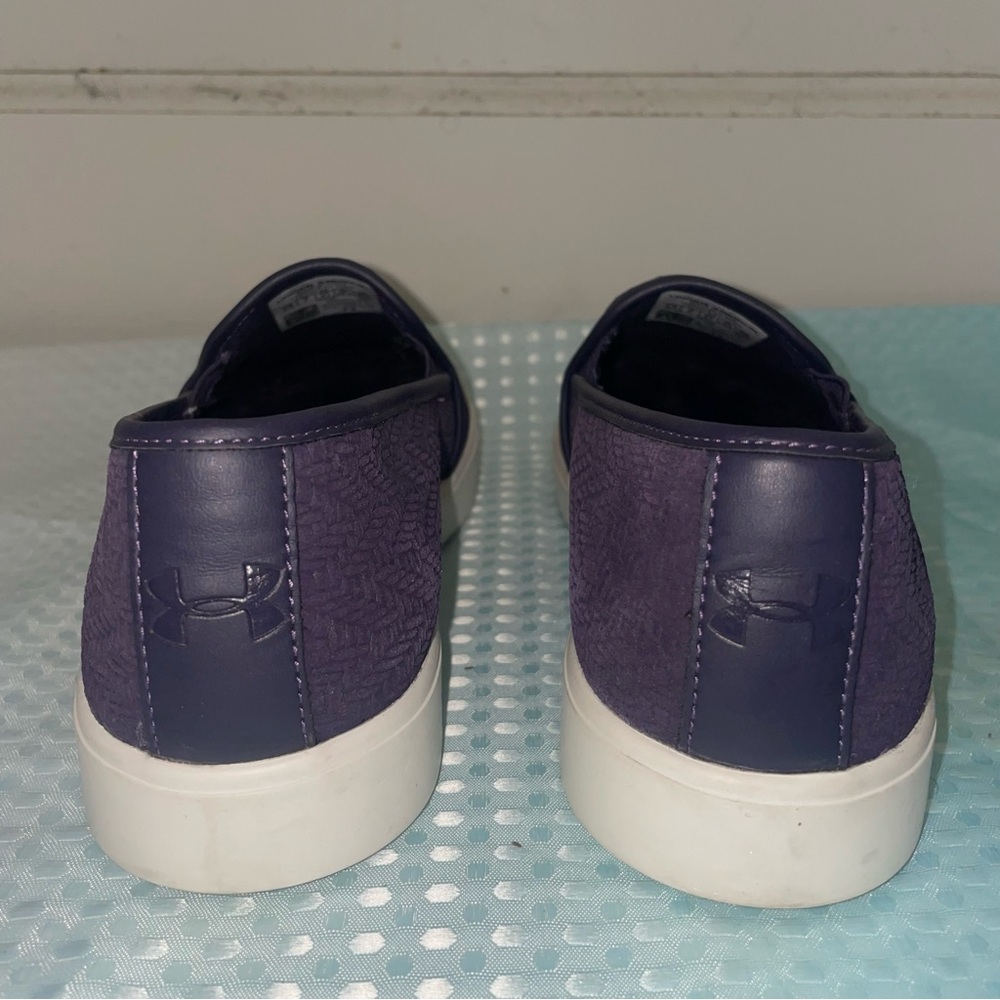 Under Armour Purple Slip Ons 9.5 - Picture 7 of 8